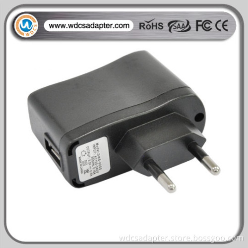 mobile phone eu DC 5.5mm 12v 1a OEM usb wall portable charger power adapter